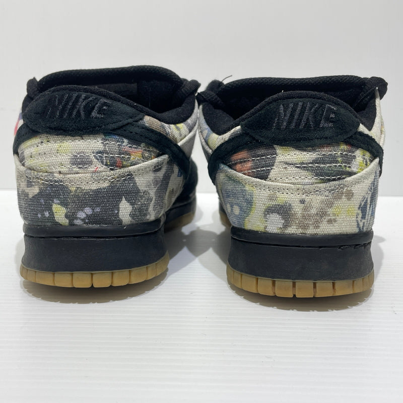 【中古品】【メンズ】 NIKE ナイキ × Supreme シュプリーム 別注 コラボ FD8778-001 SB DUNKLOW OG QS スニーカー 靴 160-260715-ko-04-tei サイズ：27cm カラー：ブラック 万代Net店