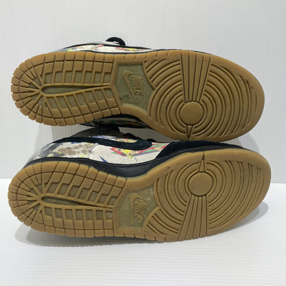 【中古品】【メンズ】 NIKE ナイキ × Supreme シュプリーム 別注 コラボ FD8778-001 SB DUNKLOW OG QS スニーカー 靴 160-260715-ko-04-tei サイズ：27cm カラー：ブラック 万代Net店