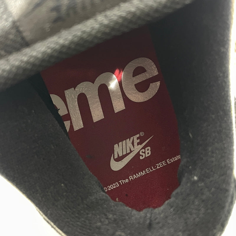【中古品】【メンズ】 NIKE ナイキ × Supreme シュプリーム 別注 コラボ FD8778-001 SB DUNKLOW OG QS スニーカー 靴 160-260715-ko-04-tei サイズ：27cm カラー：ブラック 万代Net店