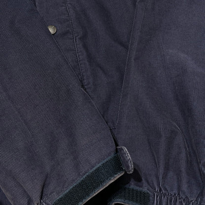 【中古品】【メンズ】 Supreme シュプリーム × THE NORTH FACE ザ・ノースフェイス 別注 コラボ 12AW CORDUROY MOUNTAIN SHELL JACKET NP01250 コーデュロイ マウンテン シェル ジャケット ライトアウター 149-260404-yo-16-tei サイズ：M カラー：ネイビー 万代Net店