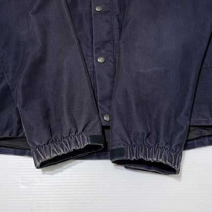 【中古品】【メンズ】 Supreme シュプリーム × THE NORTH FACE ザ・ノースフェイス 別注 コラボ 12AW CORDUROY MOUNTAIN SHELL JACKET NP01250 コーデュロイ マウンテン シェル ジャケット ライトアウター 149-260404-yo-16-tei サイズ：M カラー：ネイビー 万代Net店