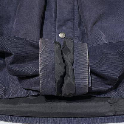 【中古品】【メンズ】 Supreme シュプリーム × THE NORTH FACE ザ・ノースフェイス 別注 コラボ 12AW CORDUROY MOUNTAIN SHELL JACKET NP01250 コーデュロイ マウンテン シェル ジャケット ライトアウター 149-260404-yo-16-tei サイズ：M カラー：ネイビー 万代Net店