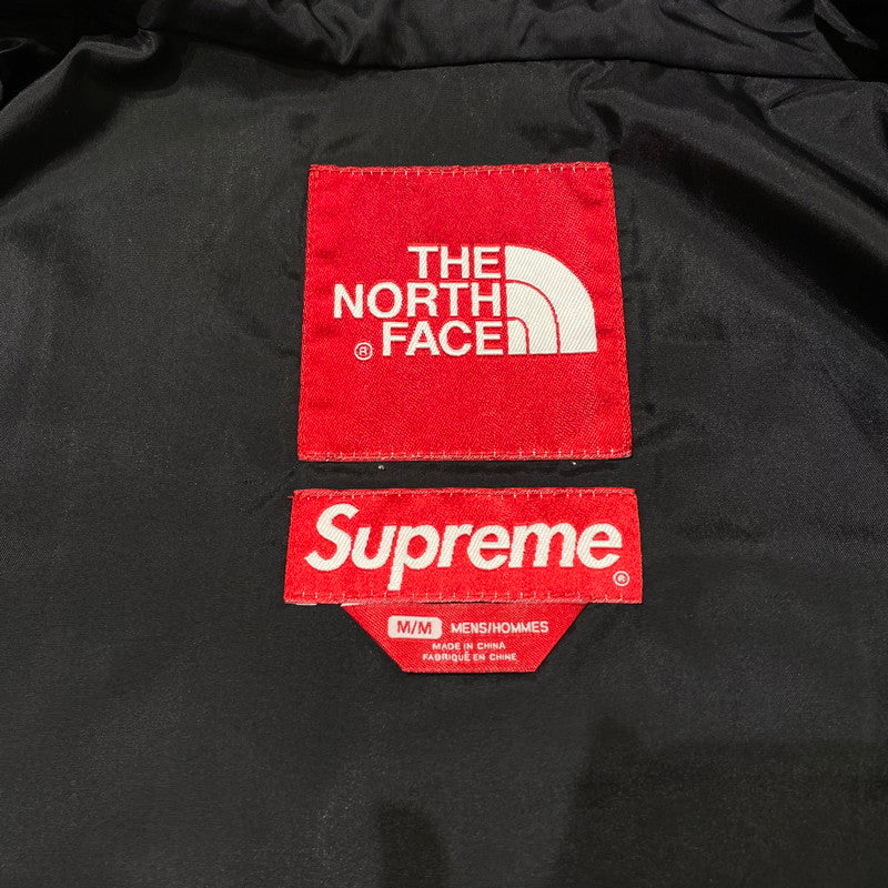 【中古品】【メンズ】 Supreme シュプリーム × THE NORTH FACE ザ・ノースフェイス 別注 コラボ 12AW CORDUROY MOUNTAIN SHELL JACKET NP01250 コーデュロイ マウンテン シェル ジャケット ライトアウター 149-260404-yo-16-tei サイズ：M カラー：ネイビー 万代Net店