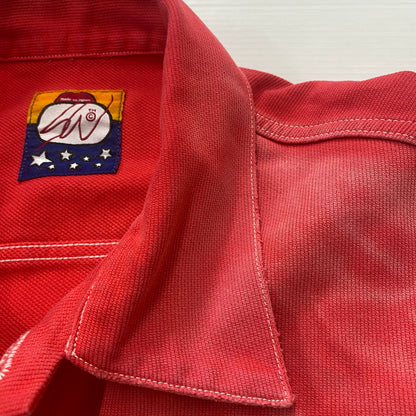 【中古品】【メンズ】 SWJP エスダブリュージェーピー PIQUE TRACKER JACKET SW-25FW-001 ピケ トラッカー ジャケット ライトアウター 142-260327-ks-02-tei サイズ：XL カラー：レッド 万代Net店