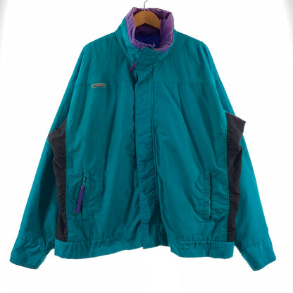 【現状渡し品】【メンズ】 Columbia コロンビア 90's BUGABOO JACKET 90年代 ガバブー ジャケット アウター ナイロンジャケット 144-260330-ko-03-tei サイズ：L カラー：グリーン系 万代Net店