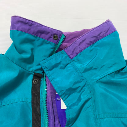 【現状渡し品】【メンズ】 Columbia コロンビア 90's BUGABOO JACKET 90年代 ガバブー ジャケット アウター ナイロンジャケット 144-260330-ko-03-tei サイズ：L カラー：グリーン系 万代Net店
