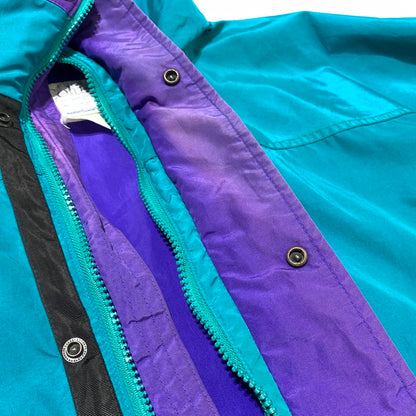 【現状渡し品】【メンズ】 Columbia コロンビア 90's BUGABOO JACKET 90年代 ガバブー ジャケット アウター ナイロンジャケット 144-260330-ko-03-tei サイズ：L カラー：グリーン系 万代Net店