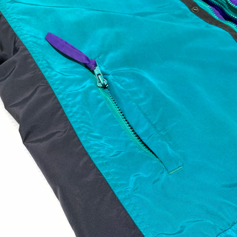 【現状渡し品】【メンズ】 Columbia コロンビア 90's BUGABOO JACKET 90年代 ガバブー ジャケット アウター ナイロンジャケット 144-260330-ko-03-tei サイズ：L カラー：グリーン系 万代Net店