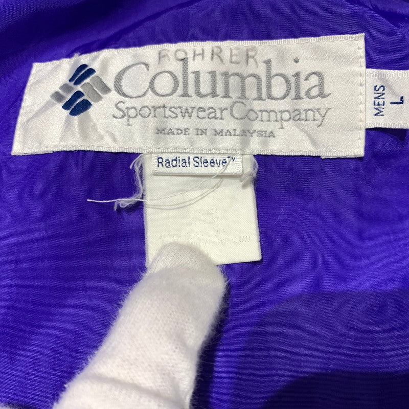 【現状渡し品】【メンズ】 Columbia コロンビア 90's BUGABOO JACKET 90年代 ガバブー ジャケット アウター ナイロンジャケット 144-260330-ko-03-tei サイズ：L カラー：グリーン系 万代Net店
