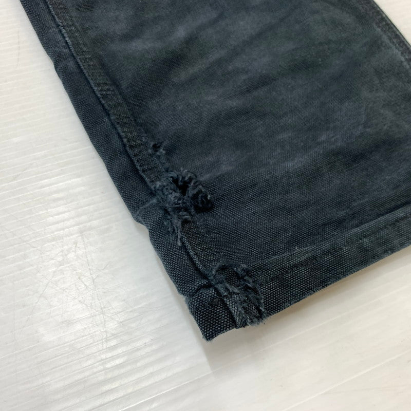 【現状渡し品】【メンズ】 Carhartt カーハート DOUBLE KNEE PANTS ダブルニーパンツ ボトムス ワークパンツ 156-260331-ko-18-tei サイズ：不明 カラー：ブラック 万代Net店