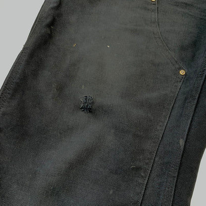 【現状渡し品】【メンズ】 Carhartt カーハート DOUBLE KNEE PANTS ダブルニーパンツ ボトムス ワークパンツ 156-260331-ko-18-tei サイズ：不明 カラー：ブラック 万代Net店