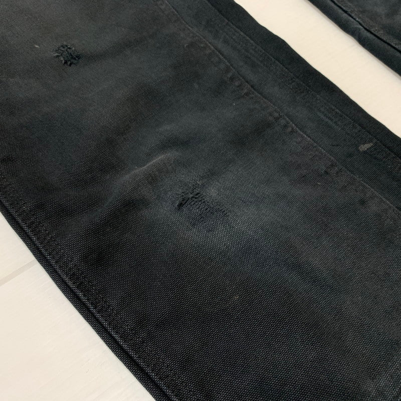 【現状渡し品】【メンズ】 Carhartt カーハート DOUBLE KNEE PANTS ダブルニーパンツ ボトムス ワークパンツ 156-260331-ko-18-tei サイズ：不明 カラー：ブラック 万代Net店