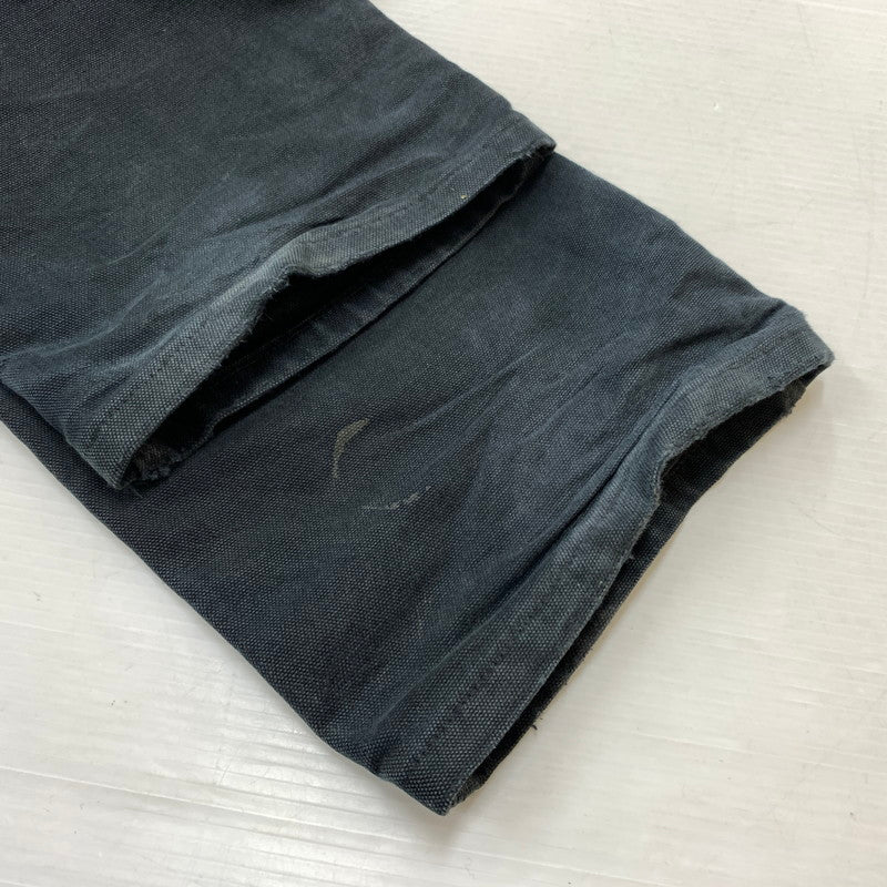 【現状渡し品】【メンズ】 Carhartt カーハート DOUBLE KNEE PANTS ダブルニーパンツ ボトムス ワークパンツ 156-260331-ko-18-tei サイズ：不明 カラー：ブラック 万代Net店