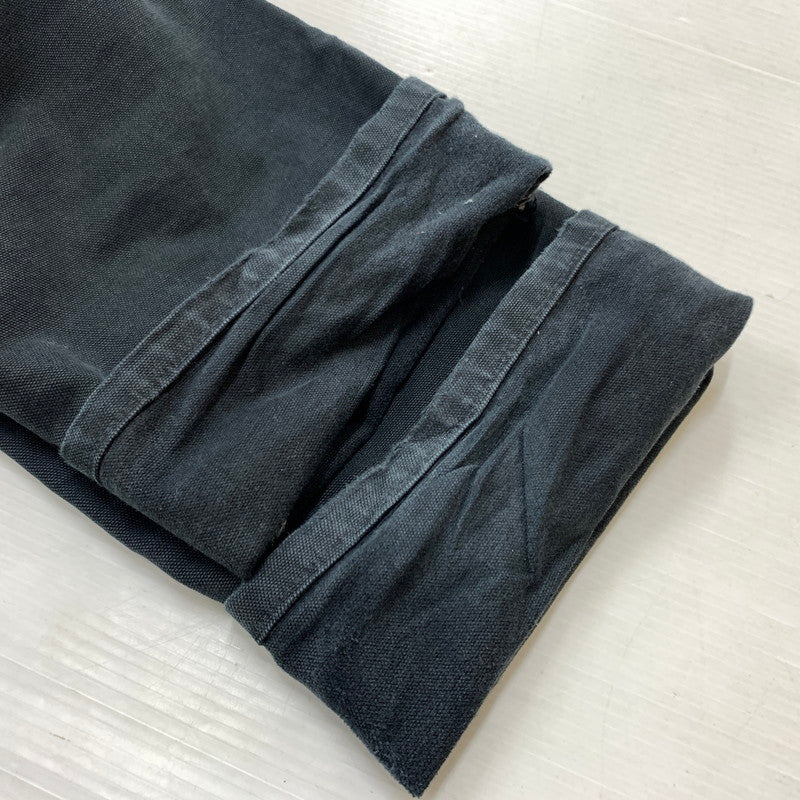 【現状渡し品】【メンズ】 Carhartt カーハート DOUBLE KNEE PANTS ダブルニーパンツ ボトムス ワークパンツ 156-260331-ko-18-tei サイズ：不明 カラー：ブラック 万代Net店