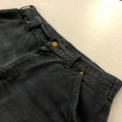 【現状渡し品】【メンズ】 Carhartt カーハート DOUBLE KNEE PANTS ダブルニーパンツ ボトムス ワークパンツ 156-260331-ko-18-tei サイズ：不明 カラー：ブラック 万代Net店