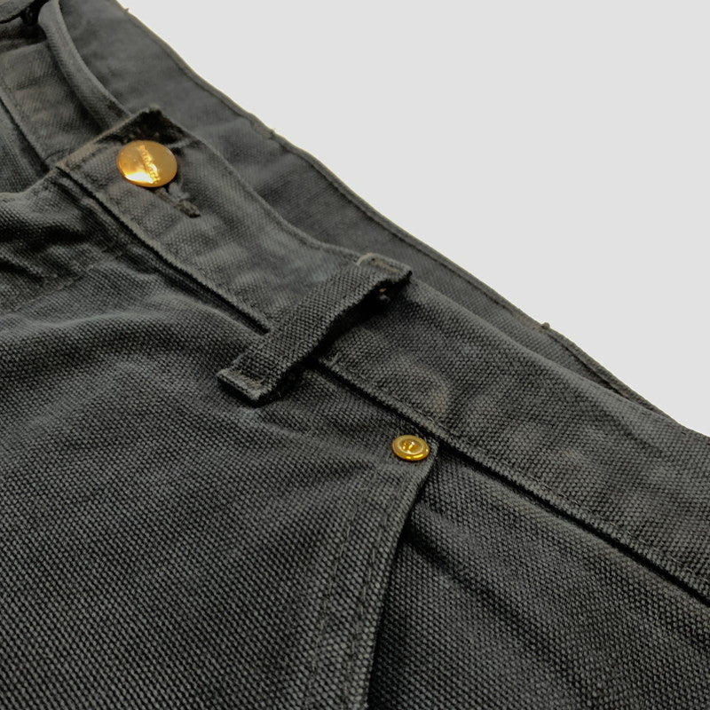 【現状渡し品】【メンズ】 Carhartt カーハート DOUBLE KNEE PANTS ダブルニーパンツ ボトムス ワークパンツ 156-260331-ko-18-tei サイズ：不明 カラー：ブラック 万代Net店