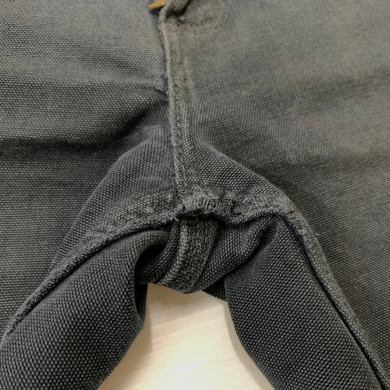 【現状渡し品】【メンズ】 Carhartt カーハート DOUBLE KNEE PANTS ダブルニーパンツ ボトムス ワークパンツ 156-260331-ko-18-tei サイズ：不明 カラー：ブラック 万代Net店