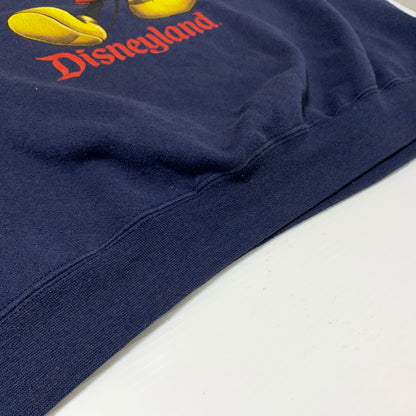 【中古品】【メンズ】 Disney ディズニー 90's MICKEY SWEAT SHIRT 90年代 ミッキー スウェット トップス トレーナー 145-260401-ko-13-tei サイズ：不明 カラー：ネイビー 万代Net店