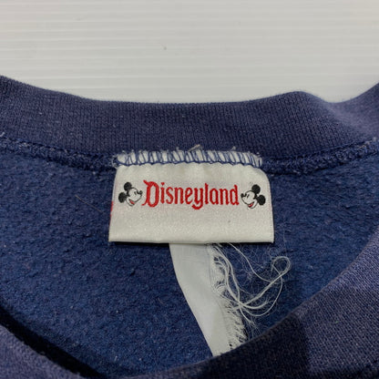 【中古品】【メンズ】 Disney ディズニー 90's MICKEY SWEAT SHIRT 90年代 ミッキー スウェット トップス トレーナー 145-260401-ko-13-tei サイズ：不明 カラー：ネイビー 万代Net店
