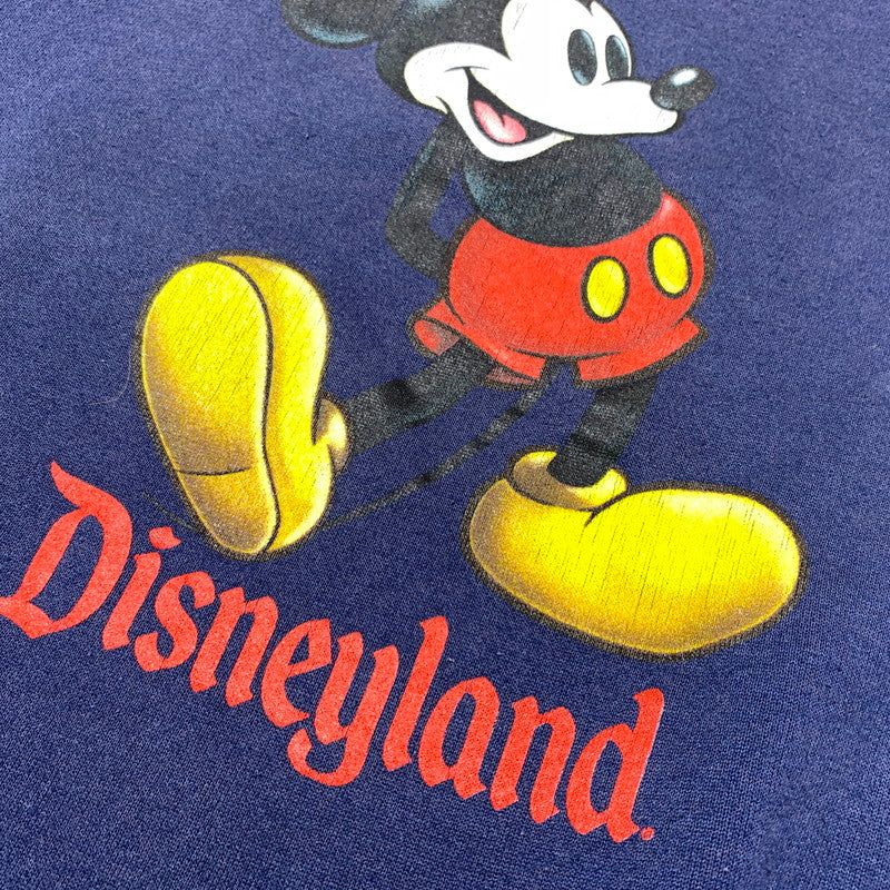 【中古品】【メンズ】 Disney ディズニー 90's MICKEY SWEAT SHIRT 90年代 ミッキー スウェット トップス トレーナー 145-260401-ko-13-tei サイズ：不明 カラー：ネイビー 万代Net店