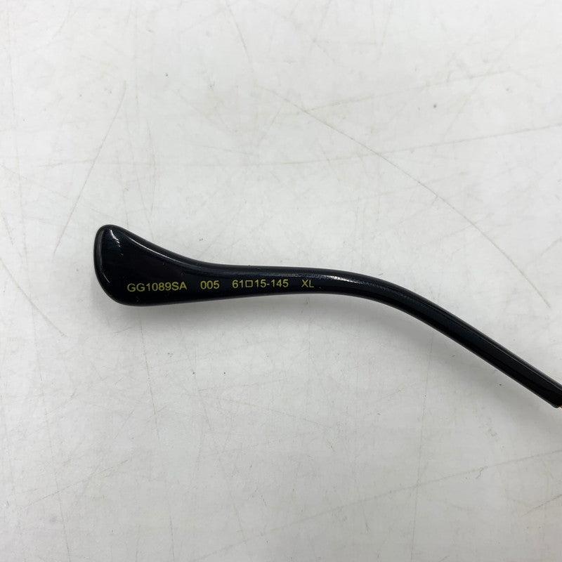 【中古品】【メンズ】 GUCCI グッチ SUNGLASSES GG1089SA-005 サングラス アクセサリー アイウェア チェーンホール 203-260404-ko-06-tei サイズ：61□15-145 カラー：ゴールド 万代Net店