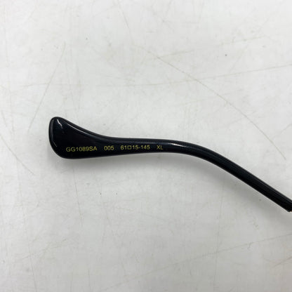 【中古品】【メンズ】 GUCCI グッチ SUNGLASSES GG1089SA-005 サングラス アクセサリー アイウェア チェーンホール 203-260404-ko-06-tei サイズ：61□15-145 カラー：ゴールド 万代Net店