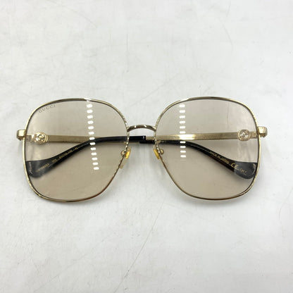 【中古品】【メンズ】 GUCCI グッチ SUNGLASSES GG1089SA-005 サングラス アクセサリー アイウェア チェーンホール 203-260404-ko-06-tei サイズ：61□15-145 カラー：ゴールド 万代Net店