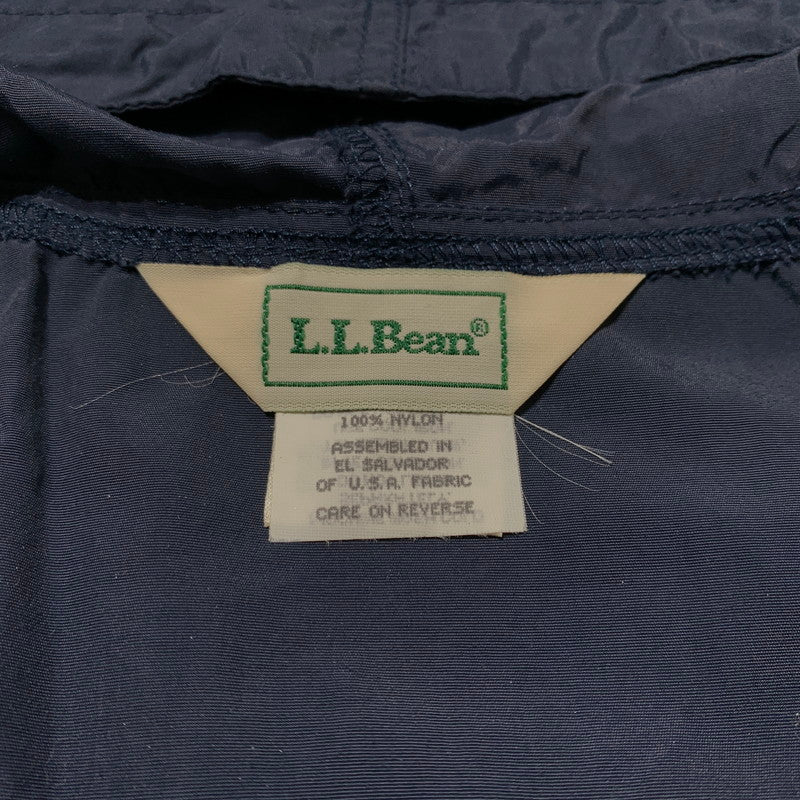 【中古品】【メンズ】 L.L.Bean エルエルビーン 80's-90's ANORAK PARKER VINTAGE BM94 80-90年代 アノラック パーカー ライトアウター ヴィンテージ 144-260330-ko-09-tei サイズ：L カラー：ネイビー 万代Net店