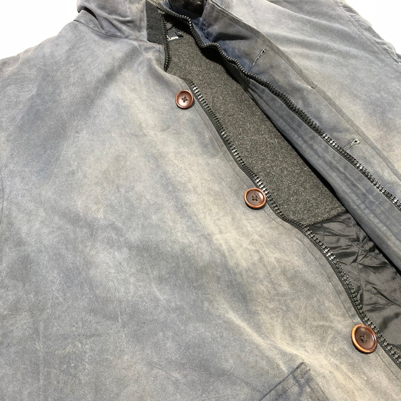 【現状渡し品】【メンズ】 POLO RALPH LAUREN ポロ・ラルフローレン 90's OILED JACKET 90年代 オイルジャケット アウター オイル コート 145-260330-ko-12-tei サイズ：XL カラー：グレー 万代Net店
