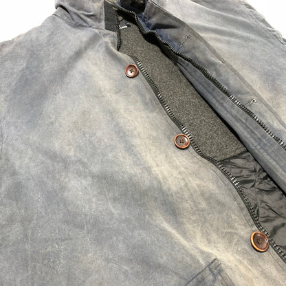 【現状渡し品】【メンズ】 POLO RALPH LAUREN ポロ・ラルフローレン 90's OILED JACKET 90年代 オイルジャケット アウター オイル コート 145-260330-ko-12-tei サイズ：XL カラー：グレー 万代Net店