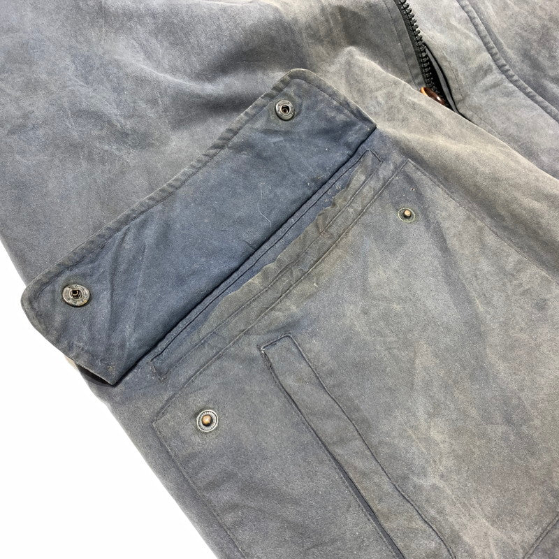 【現状渡し品】【メンズ】 POLO RALPH LAUREN ポロ・ラルフローレン 90's OILED JACKET 90年代 オイルジャケット アウター オイル コート 145-260330-ko-12-tei サイズ：XL カラー：グレー 万代Net店