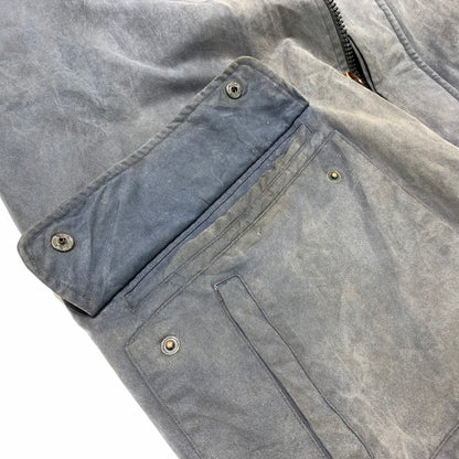 【現状渡し品】【メンズ】 POLO RALPH LAUREN ポロ・ラルフローレン 90's OILED JACKET 90年代 オイルジャケット アウター オイル コート 145-260330-ko-12-tei サイズ：XL カラー：グレー 万代Net店