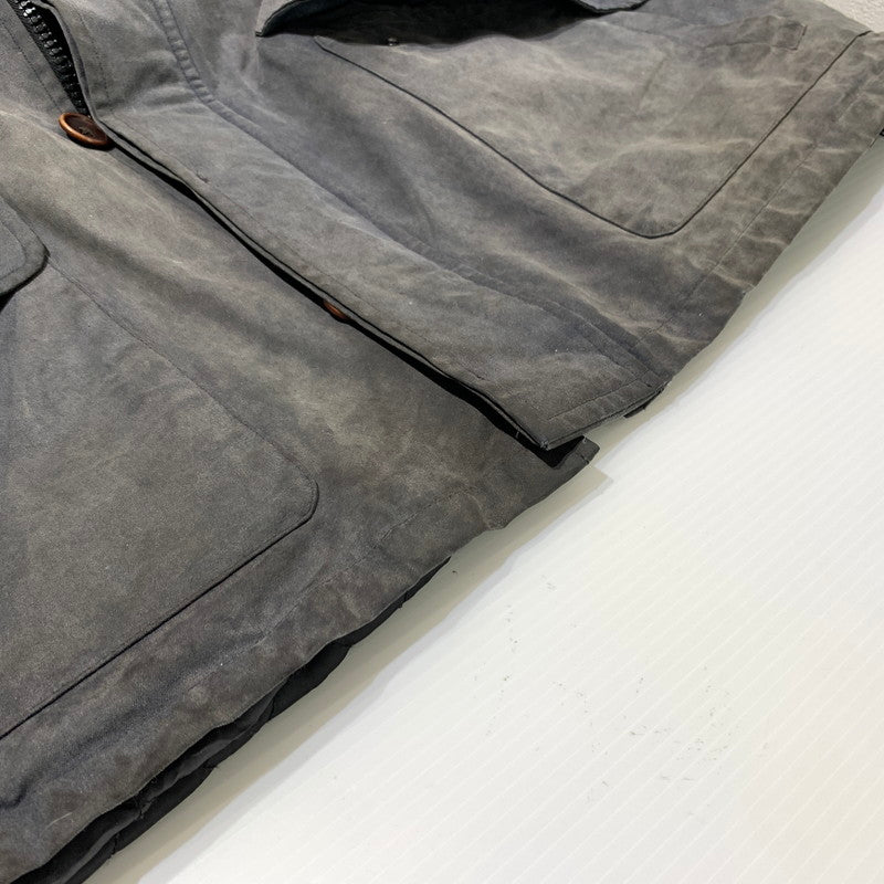 【現状渡し品】【メンズ】 POLO RALPH LAUREN ポロ・ラルフローレン 90's OILED JACKET 90年代 オイルジャケット アウター オイル コート 145-260330-ko-12-tei サイズ：XL カラー：グレー 万代Net店