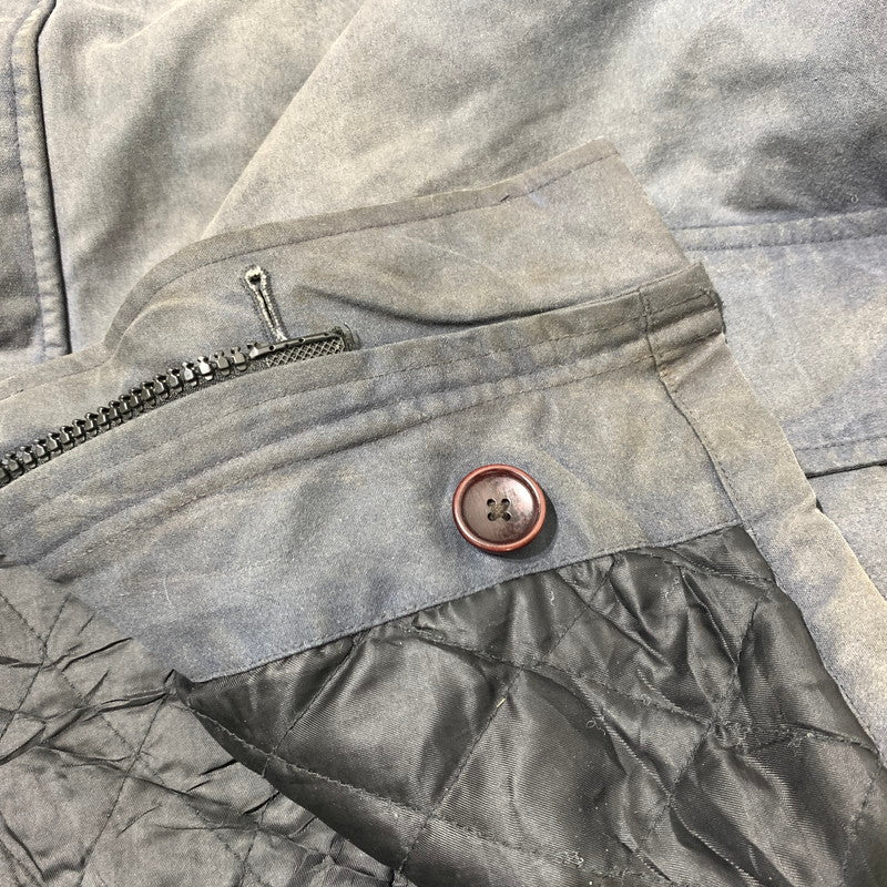 【現状渡し品】【メンズ】 POLO RALPH LAUREN ポロ・ラルフローレン 90's OILED JACKET 90年代 オイルジャケット アウター オイル コート 145-260330-ko-12-tei サイズ：XL カラー：グレー 万代Net店