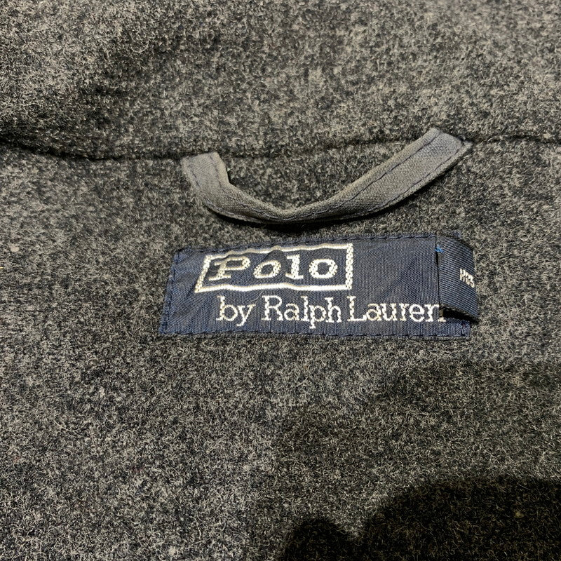 【現状渡し品】【メンズ】 POLO RALPH LAUREN ポロ・ラルフローレン 90's OILED JACKET 90年代 オイルジャケット アウター オイル コート 145-260330-ko-12-tei サイズ：XL カラー：グレー 万代Net店