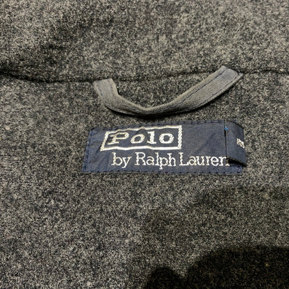 【現状渡し品】【メンズ】 POLO RALPH LAUREN ポロ・ラルフローレン 90's OILED JACKET 90年代 オイルジャケット アウター オイル コート 145-260330-ko-12-tei サイズ：XL カラー：グレー 万代Net店
