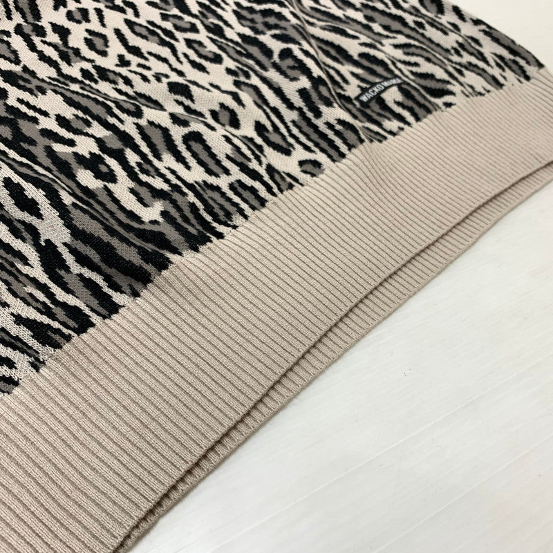 【中古品】【メンズ】 26SS LEOPARD JACQUARD SWEATER TYPE-2 26SS-WMK-KN17 レオパード ジャカード セーター トップス ニット 140-260331-ko-10-fuzh サイズ：M カラー：アイボリー 万代Net店