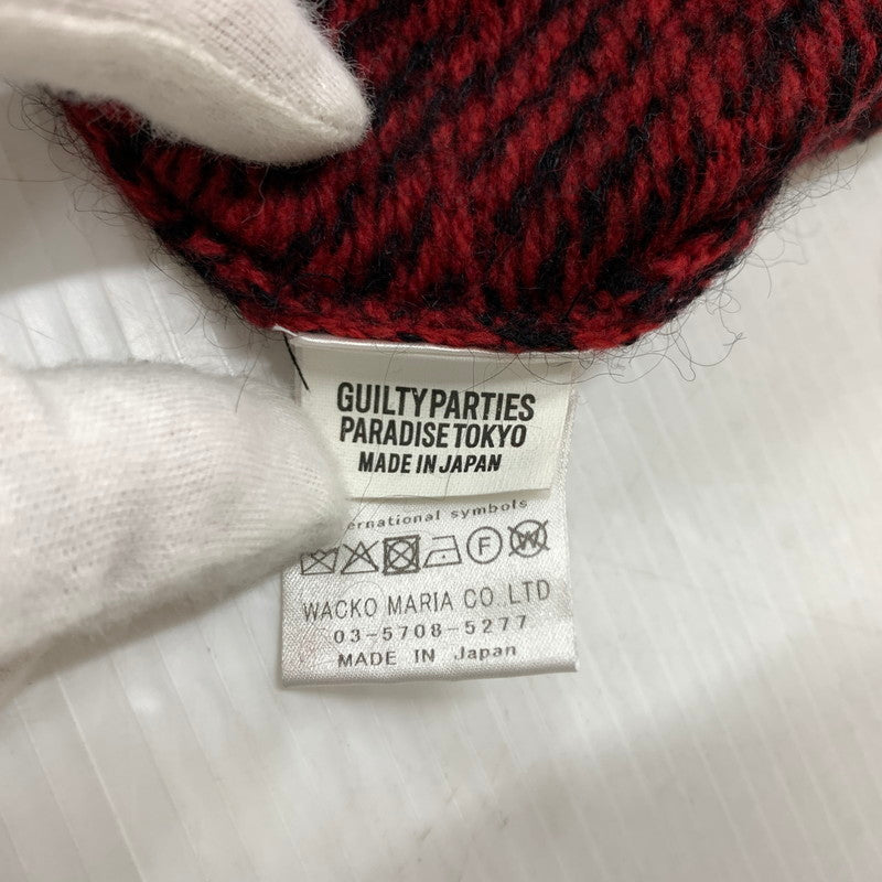 【中古品】【メンズ】 TIGER MOHAIR JAQUARD KNIT SWEATER 25FW-WMK-KN05 タイガー モヘア ジャカード ニット セーター トップス 140-260331-ko-11-fuzh サイズ：L カラー：レッド 万代Net店