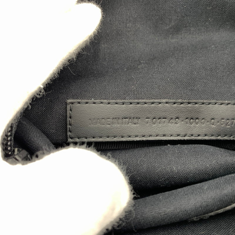 【中古品】【メンズ】 BALENCIAGA バレンシアガ EXPLORER EMBRO BELTPACK 701749 エクスプローラー エンブロ ベルトパック カバン ボディバッグ 180-260404-ko-03-tei カラー：ブラック 万代Net店