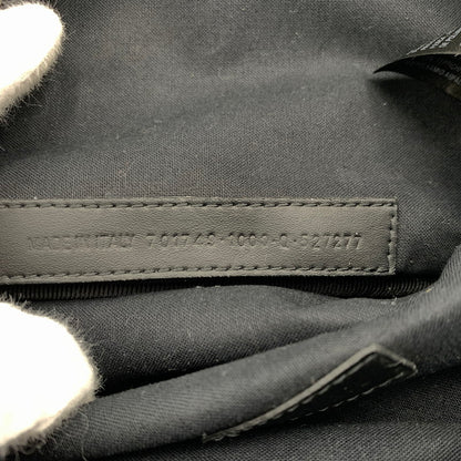 【中古品】【メンズ】 BALENCIAGA バレンシアガ EXPLORER EMBRO BELTPACK 701749 エクスプローラー エンブロ ベルトパック カバン ボディバッグ 180-260404-ko-03-tei カラー：ブラック 万代Net店