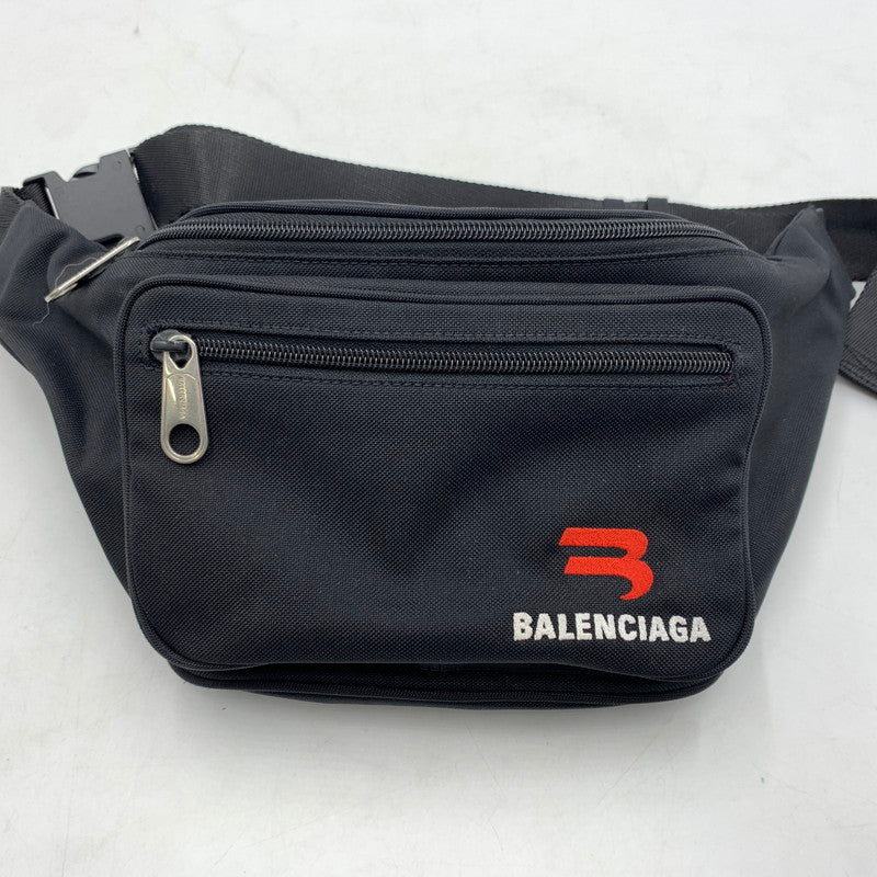 BALENCIAGA ボディバッグ ブラック ロゴプリント 楽天市場】ボディバッグ・ウエストポーチ（ブランドバレンシアガ・柄