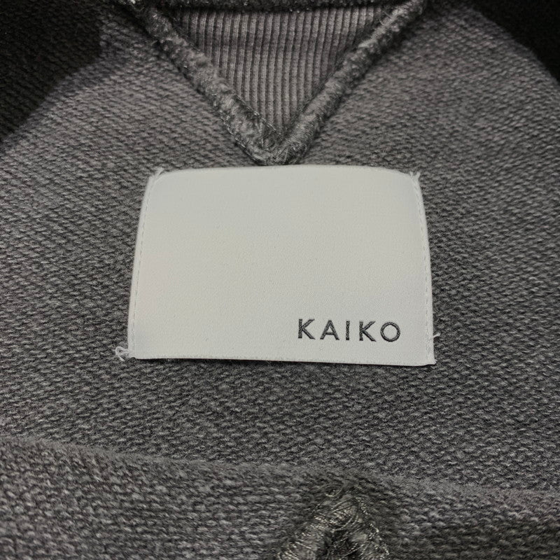 【中古品】【メンズ】 KAIKO カイコー FADED HEAVYWEIGHT SWEAT SHIRT KAIKO-24-001 フェイド ヘビーウェイトスウェットシャツ トップス トレーナー 140-260401-ko-15-tei サイズ：3 カラー：グレー 万代Net店