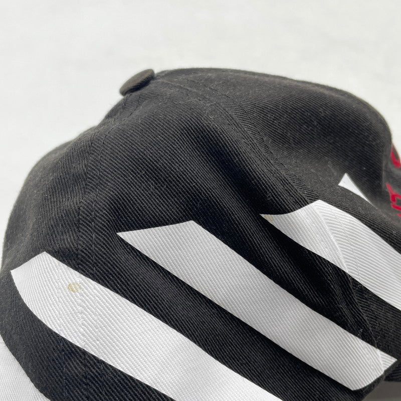 【中古品】【メンズ】 OFFWHITE off-white 16aw オフホワイト CUT OFF CAP カットオフキャップ 帽子 185-260809-nm-57-tei カラー：ブラック 万代Net店