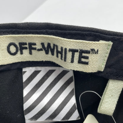 【中古品】【メンズ】 OFFWHITE off-white 16aw オフホワイト CUT OFF CAP カットオフキャップ 帽子 185-260809-nm-57-tei カラー：ブラック 万代Net店
