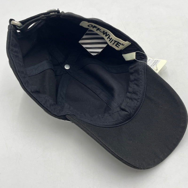 【中古品】【メンズ】 OFFWHITE off-white 16aw オフホワイト CUT OFF CAP カットオフキャップ 帽子 185-260809-nm-57-tei カラー：ブラック 万代Net店