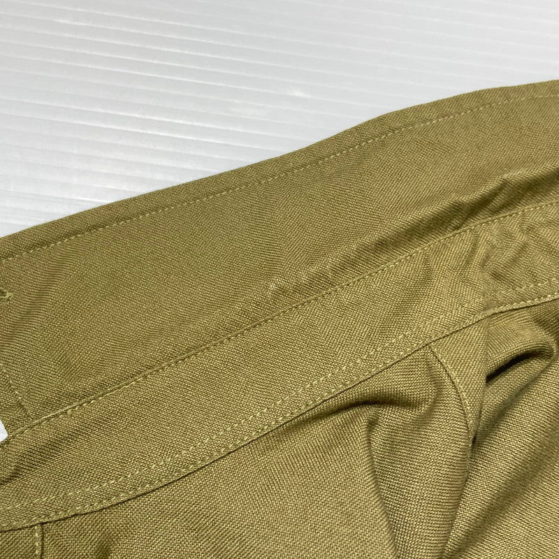 【中古品】【メンズ】 24SS LOOSEFIT OXFORD SHIRT ルーズフィット オックスフォード シャツ 半袖 トップス 149-260404-yo-11-fuzh サイズ：XXL カラー：Olive 万代Net店