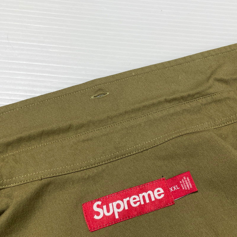 【中古品】【メンズ】 24SS LOOSEFIT OXFORD SHIRT ルーズフィット オックスフォード シャツ 半袖 トップス 149-260404-yo-11-fuzh サイズ：XXL カラー：Olive 万代Net店