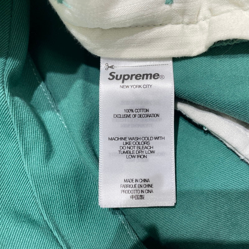 【中古品】【メンズ】 Supreme シュプリーム 24AW ARCLOGO CHINO PANT アーチロゴ チノパンツ ボトムス 149-260404-yo-01-tei サイズ：38 カラー：グリーン 万代Net店