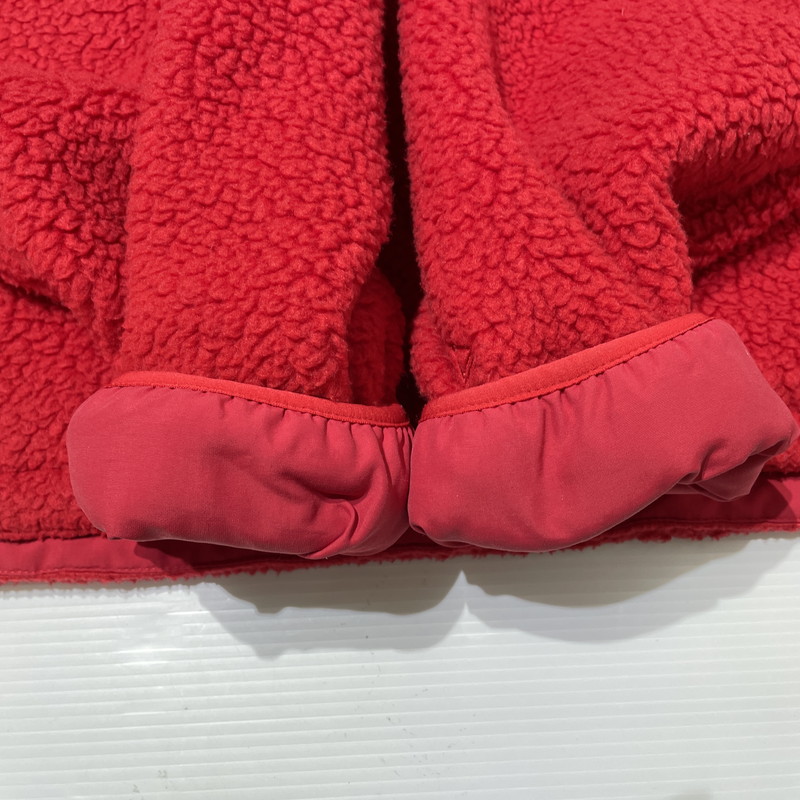 【中古品】【メンズ】 Supreme シュプリーム 23FW POLARTEC SHEARLING REVERSIBLE PULLOVER ポーラテック シアリング リバーシブル プルオーバー ジャケット 149-260404-yo-15-tei サイズ：XXL カラー：レッド 万代Net店