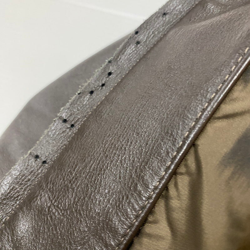 【ジャンク品】【メンズ】 BRILL BROS ブリルブロス 80's G-1 JACKET VINTAGE 80年代 G-1 ジャケット ヴィンテージ アウター 145-260401-ks-23-tei サイズ：40 カラー：ブラウン 万代Net店